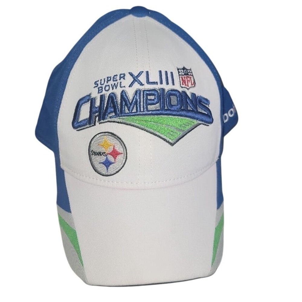 NFL Steelers‎ Super Bowl XLIII Champions Cap/Hat One Size Fits All